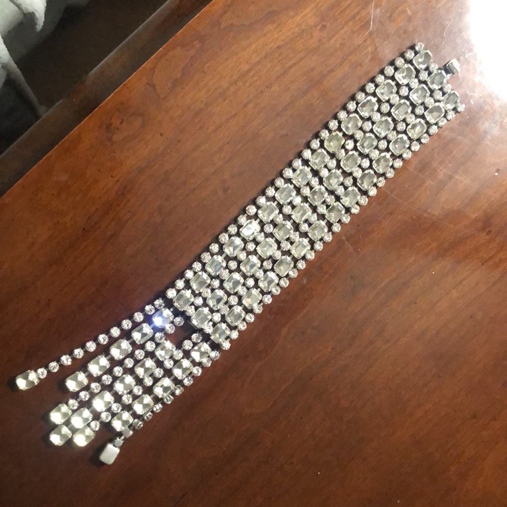 Rhinestone Statement Bracelet - image 5